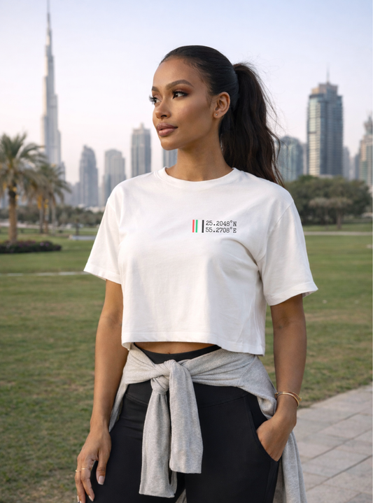 FROM HERE // Cropped Tee