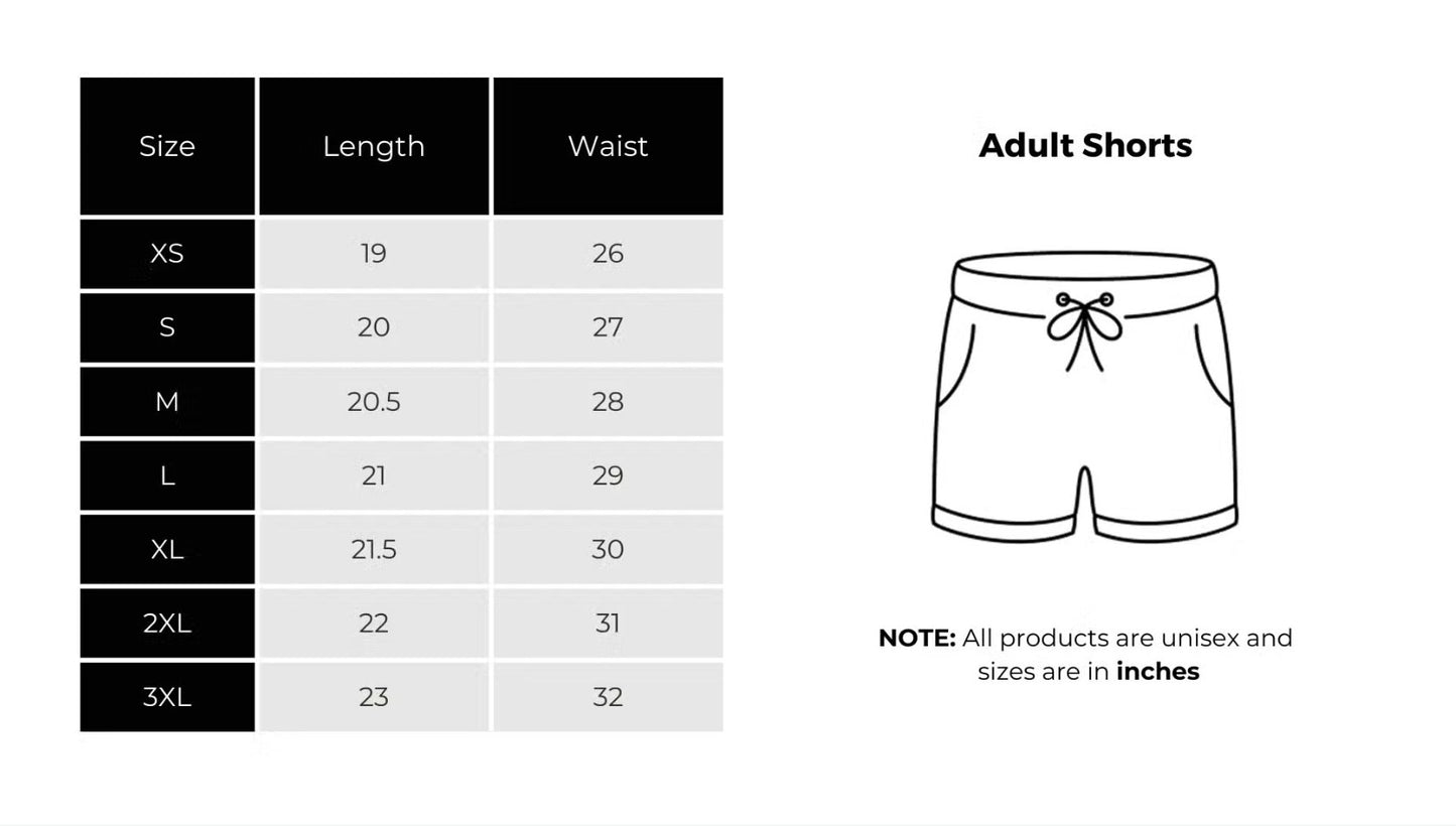 FROM HERE // Relaxed Unisex Shorts