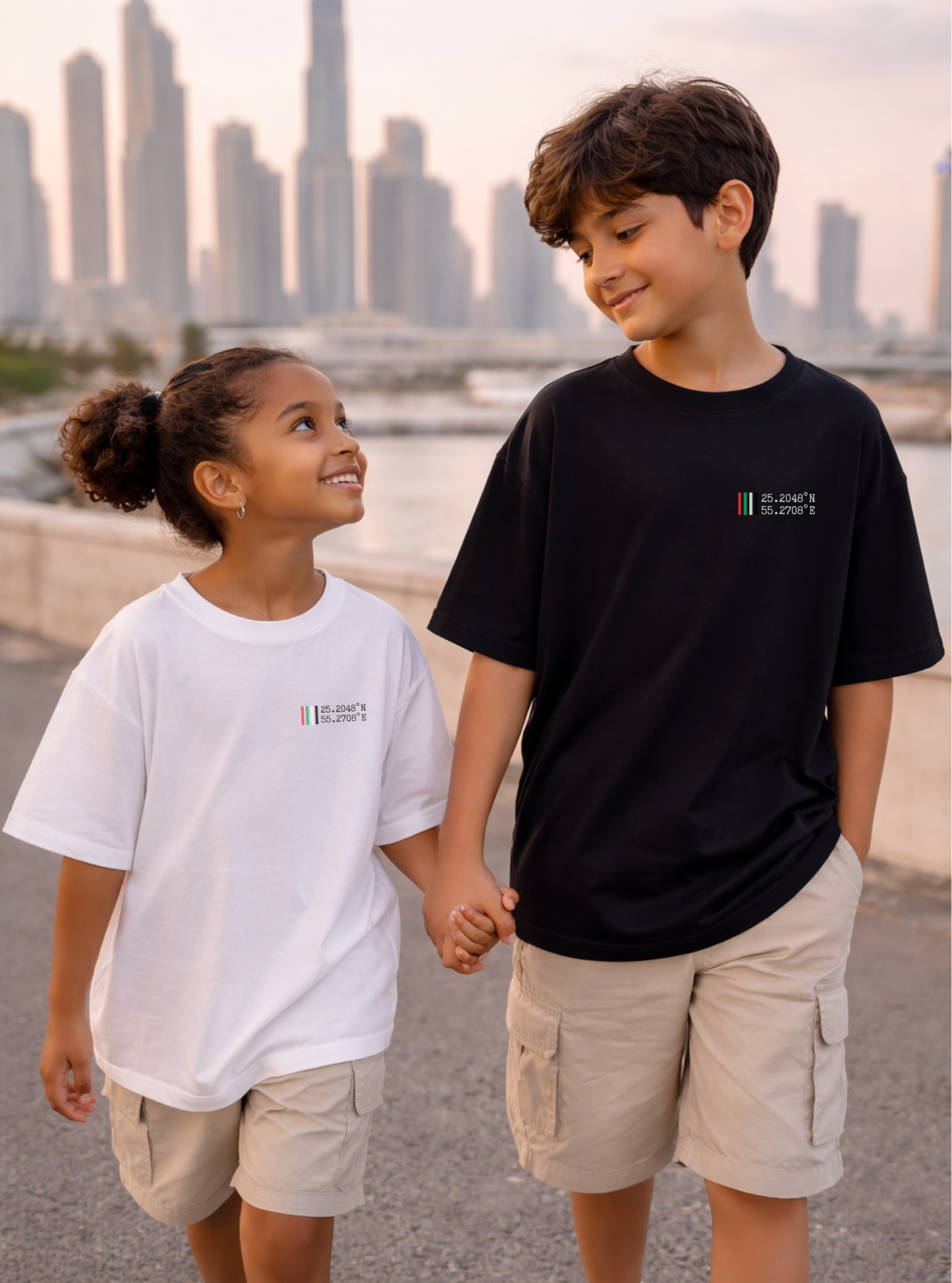 FROM HERE // Kids Embroidered Unisex Tee
