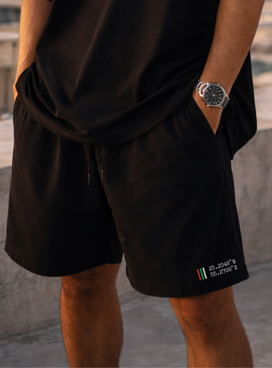 FROM HERE // Relaxed Unisex Shorts