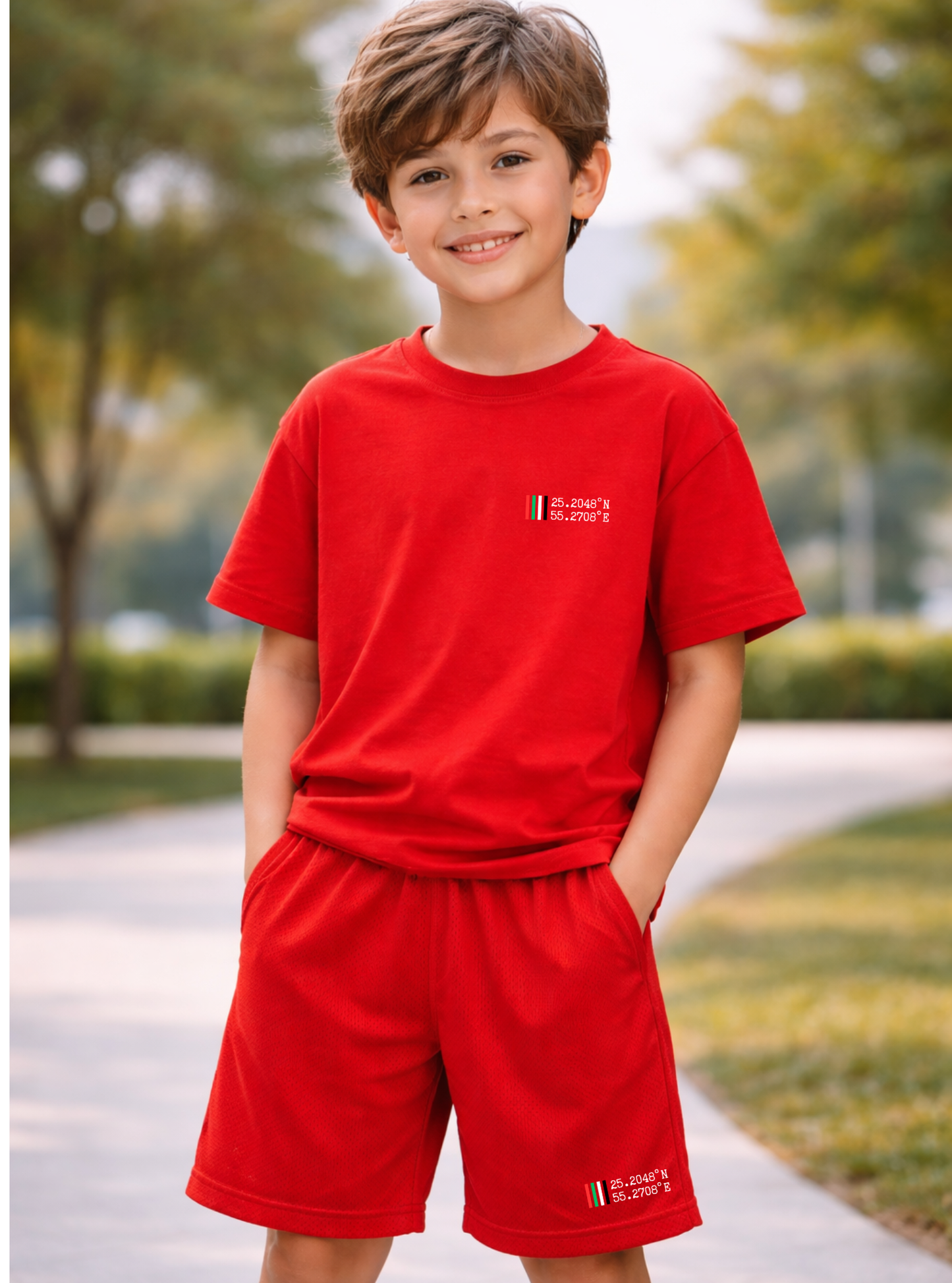 FROM HERE // Kids Embroidered Unisex Tee