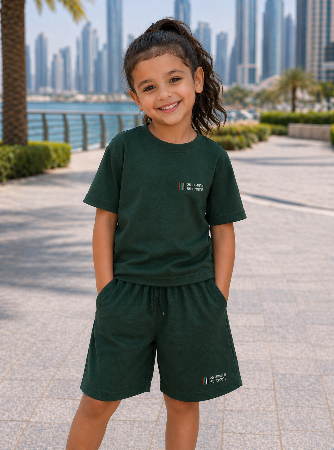 FROM HERE // Kids Embroidered Unisex Tee