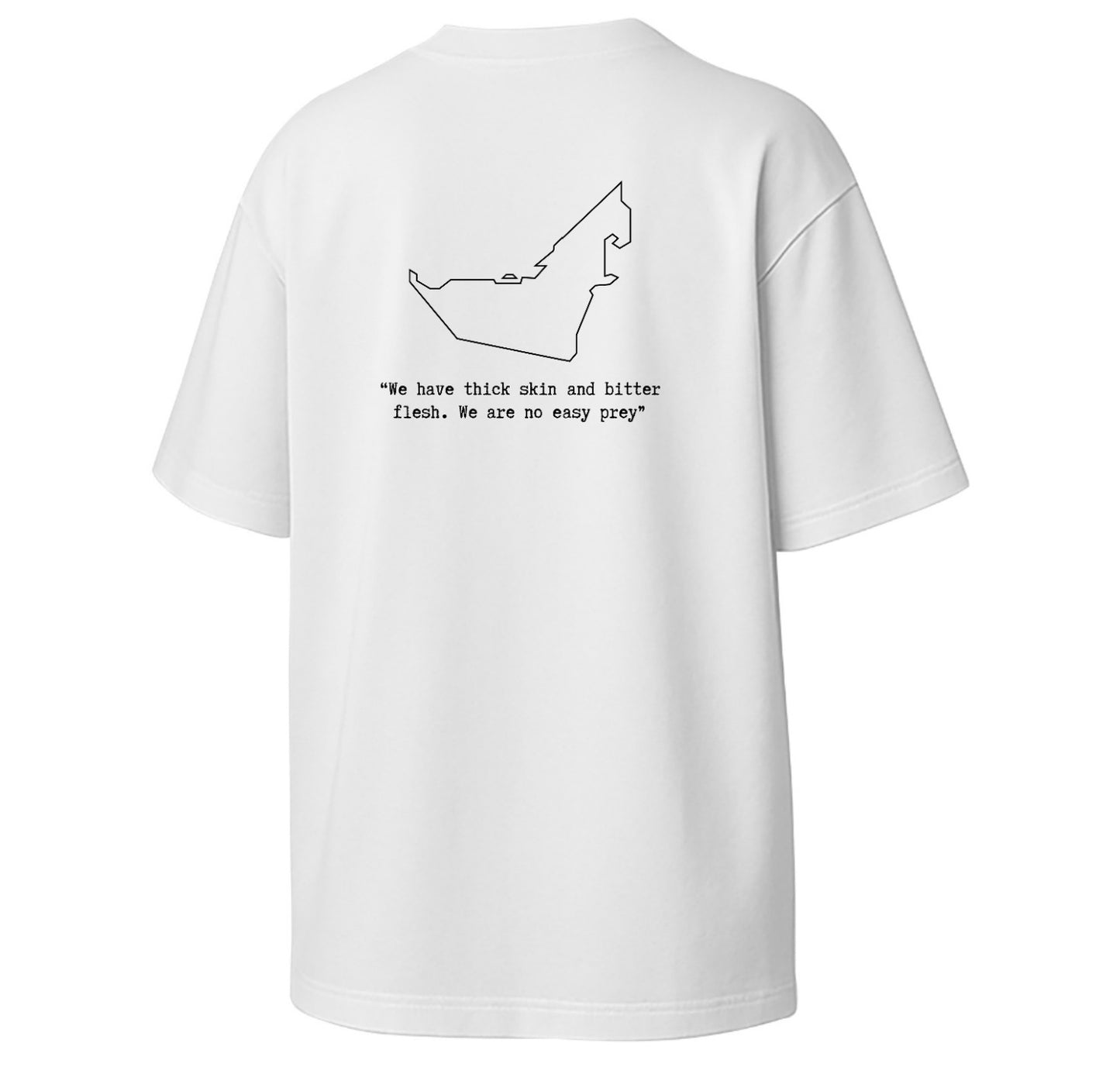 FROM HERE // We are No Easy prey Unisex Tee