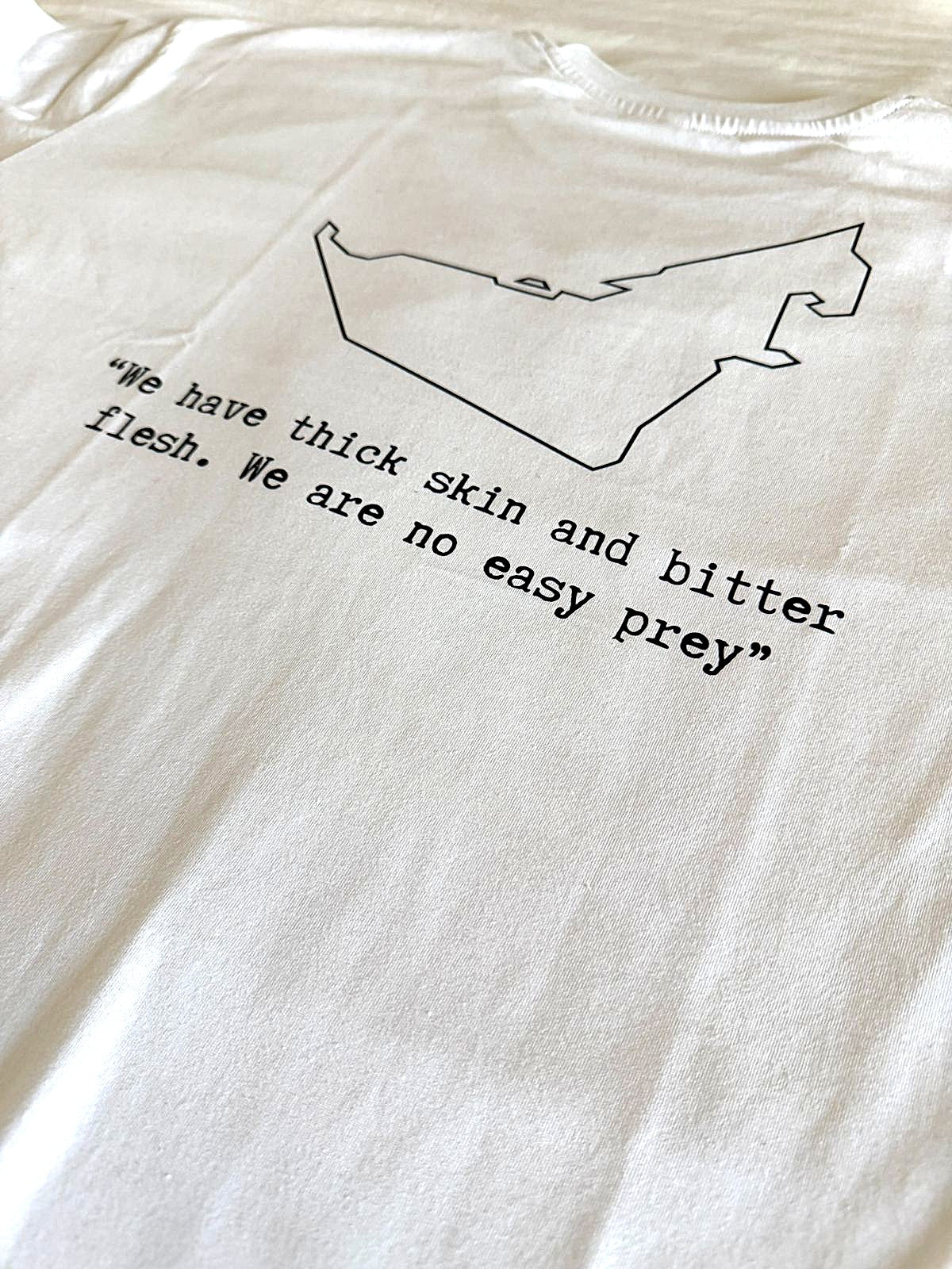 FROM HERE // We are No Easy prey Unisex Tee