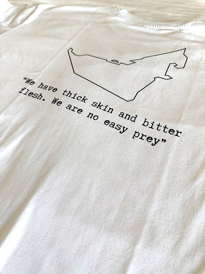 FROM HERE // We are No Easy prey Unisex Tee